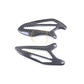 Pre-preg Carbon Fibre Rear Heel Plates for Yamaha R7 2022-Present-Carbon Factory