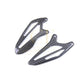 Pre-preg Carbon Fibre Rear Heel Plates for Yamaha R7 2022-Present-Carbon Factory