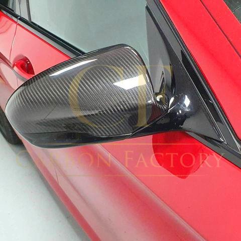 Pre-preg Carbon Fibre Replacement Mirror Covers for BMW F10 M5 F06 F12 F13 M6 12-16-Carbon Factory