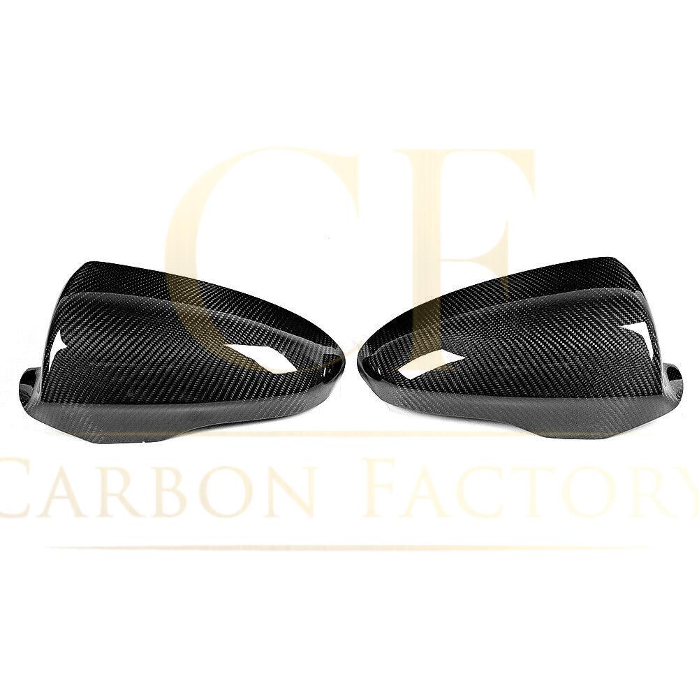 Pre-preg Carbon Fibre Replacement Mirror Covers for BMW F10 M5 F06 F12 F13 M6 12-16-Carbon Factory