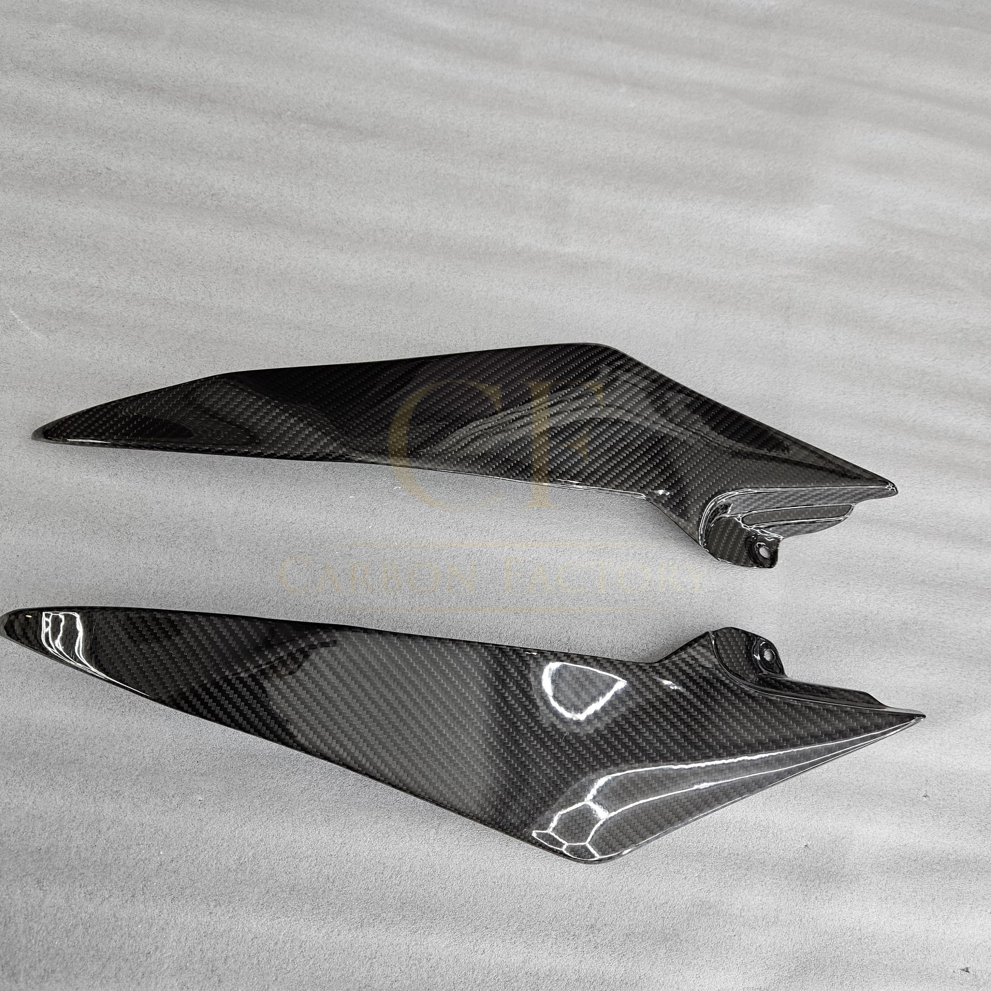 Pre-preg Carbon Fibre Side Panels for Yamaha R6 2008-2015-Carbon Factory