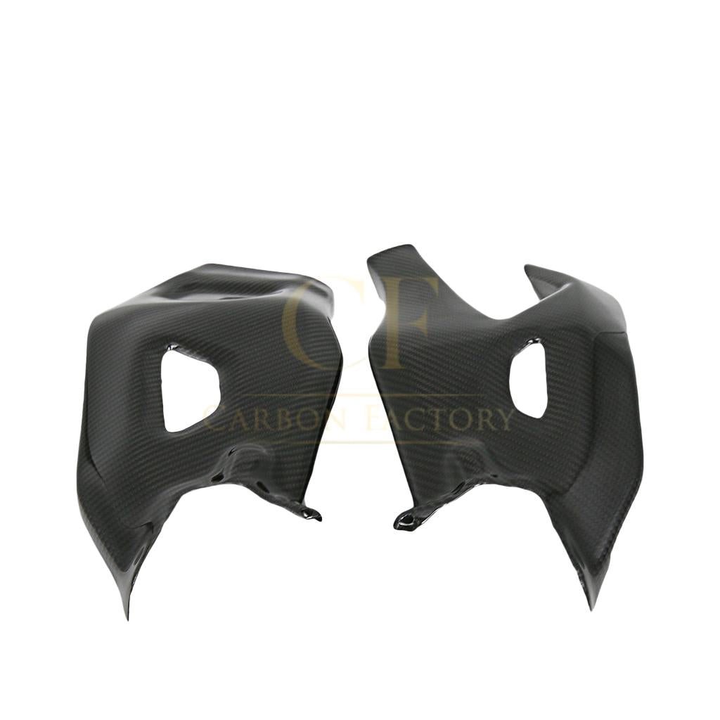 Pre-preg Carbon Fibre Swingarm Covers Protectors for Yamaha R1 2015-2024-Carbon Factory
