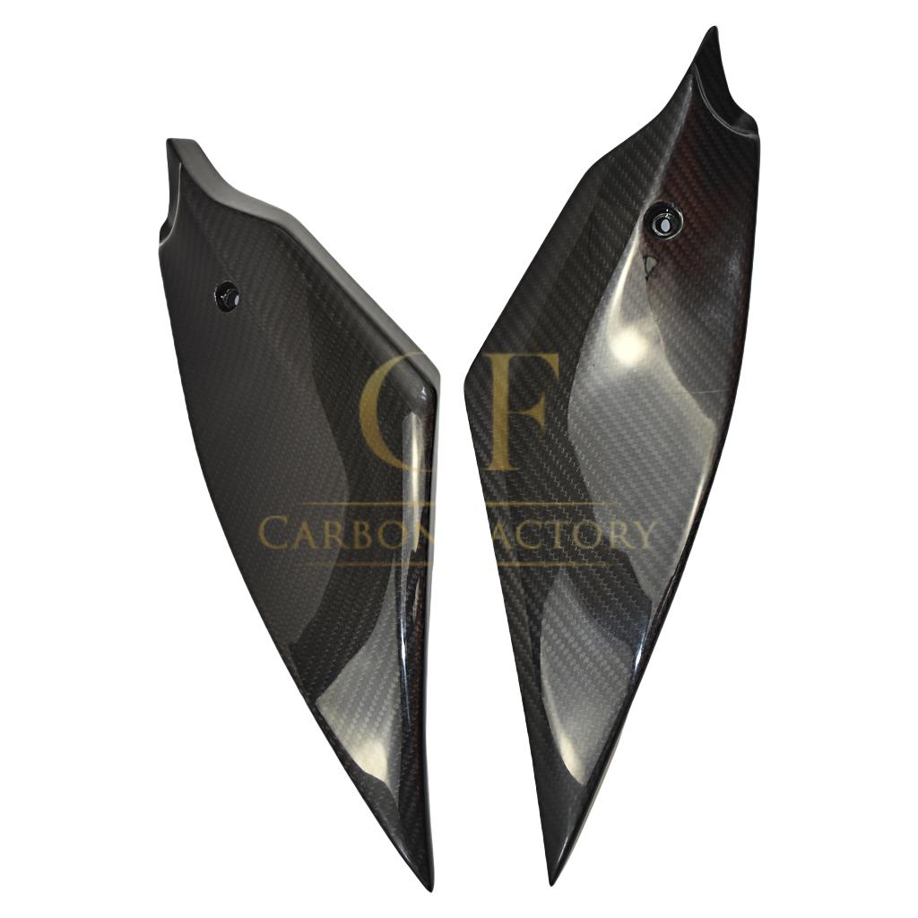 Pre-preg Carbon Fibre Tank Side Covers for Yamaha R6 2017-2022-Carbon Factory