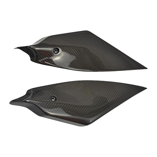 Pre-preg Carbon Fibre Tank Side Covers for Yamaha R6 2017-2022-Carbon Factory