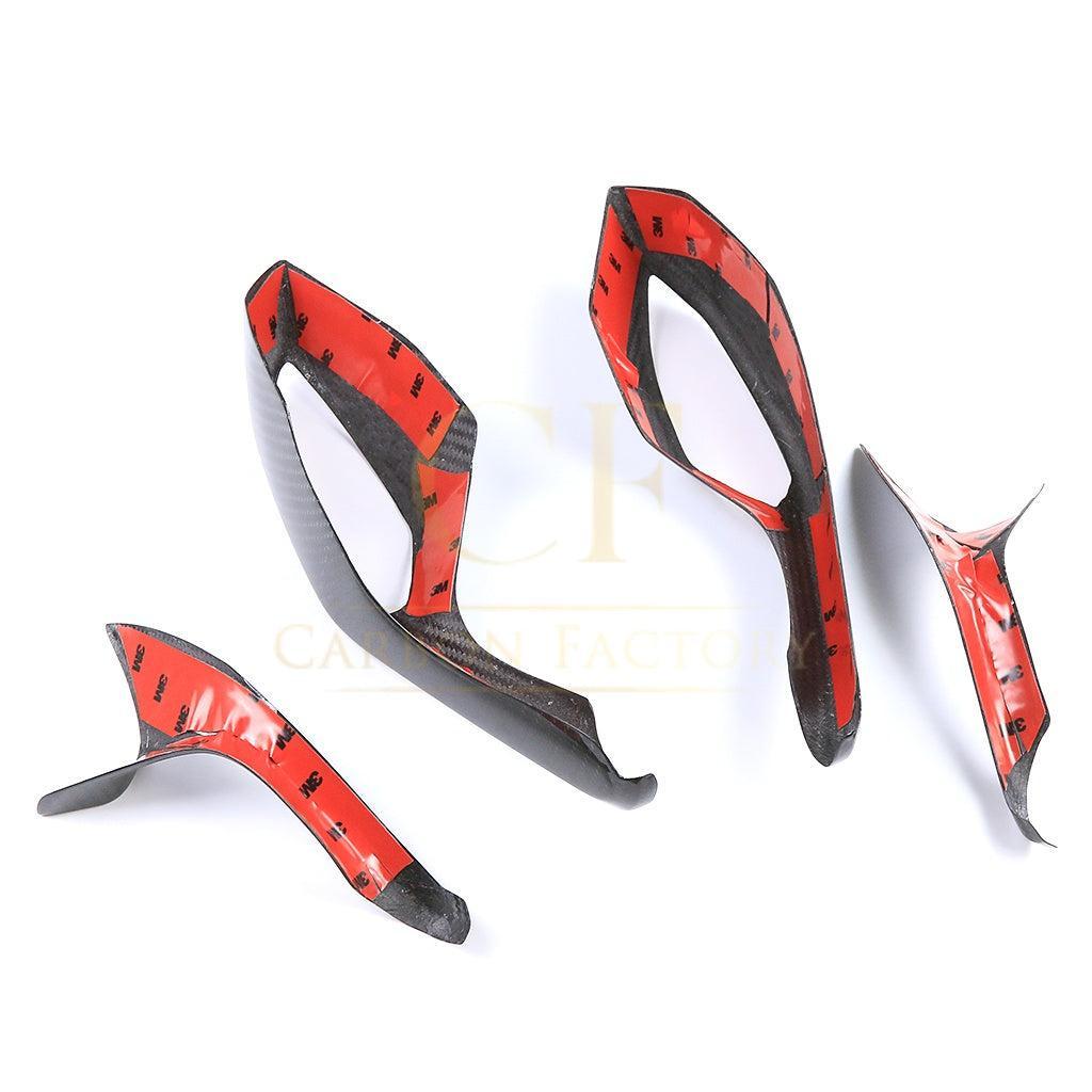 Pre-preg Carbon Fibre Tank Side Fairings for Yamaha R1 2020-2024-Carbon Factory