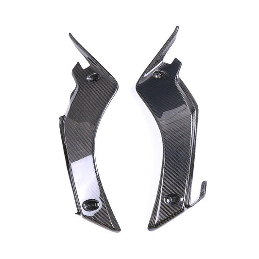 Pre-preg Carbon Fibre Upper Frame Covers for Yamaha R1 2015-2024-Carbon Factory