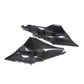Pre-preg Carbon Fibre Upper Side Fairings for Yamaha R1 2020-2024-Carbon Factory
