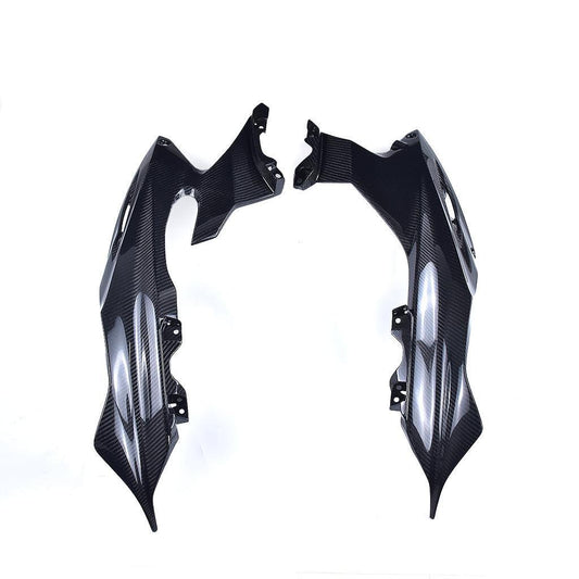 Pre-preg Carbon Fibre Upper Side Fairings for Yamaha R6 2017-2022-Carbon Factory