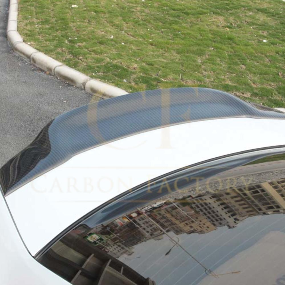 R Style Carbon Fibre Boot Spoiler for Audi A4 B8.5 13-15-Carbon Factory