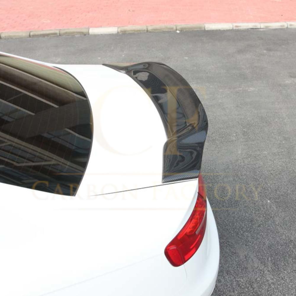 R Style Carbon Fibre Boot Spoiler for Audi A4 B8.5 13-15-Carbon Factory