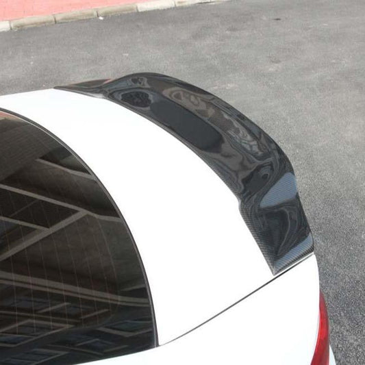 R Style Carbon Fibre Boot Spoiler for Audi A4 B8.5 13-15-Carbon Factory