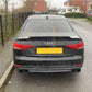 R Style Carbon Fibre Boot Spoiler for Audi A4 S4 B9 16-22-Carbon Factory