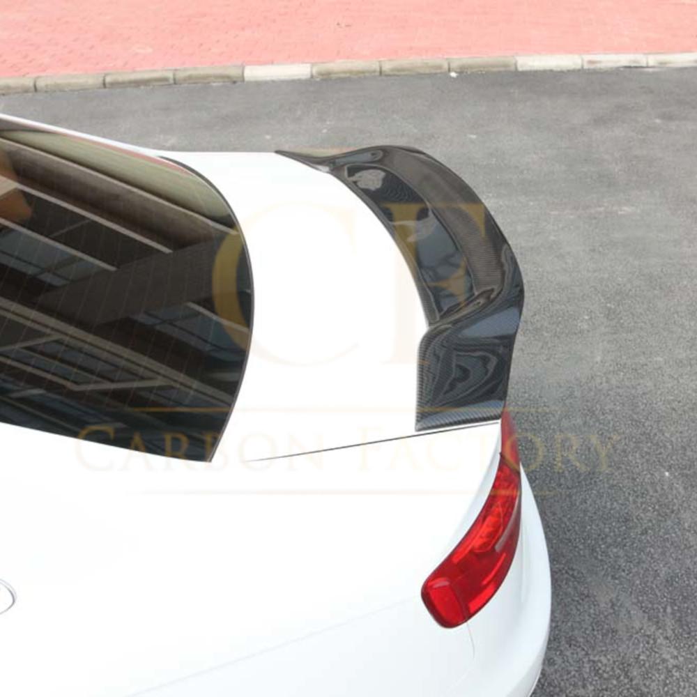 R Style Carbon Fibre Boot Spoiler for Audi B8 B8.5 A5 4 Door 07-16-Carbon Factory