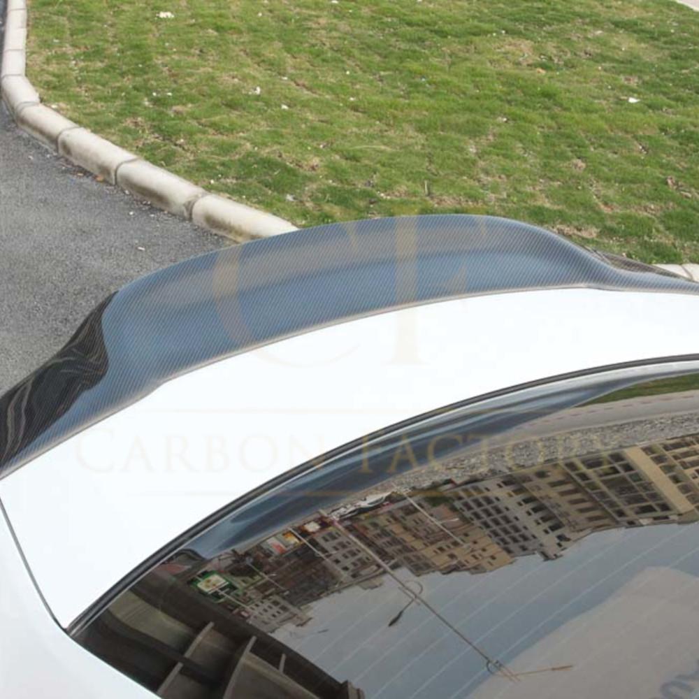 R Style Carbon Fibre Boot Spoiler for Audi B8 B8.5 A5 4 Door 07-16-Carbon Factory