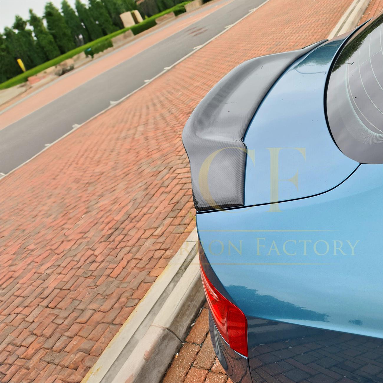 R Style Carbon Fibre Boot Spoiler for Audi B8 B8.5 A5 4 Door 07-16-Carbon Factory