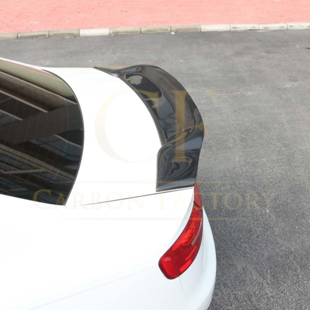 R Style Carbon Fibre Boot Spoiler for Audi B9 A5 S5 RS5 Saloon 17-24-Carbon Factory