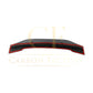 R Style Carbon Fibre Boot Spoiler for Audi C6 A6 04-11-Carbon Factory