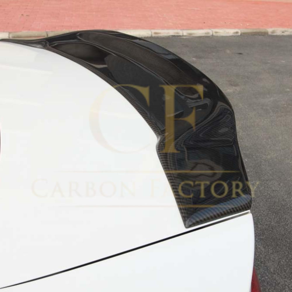 R Style Carbon Fibre Boot Spoiler for Audi C7 A6 12-18-Carbon Factory