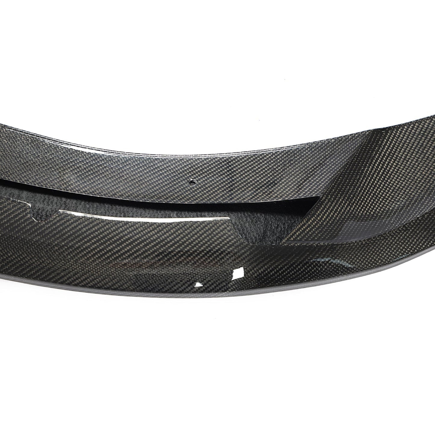R Style Carbon Fibre Front Splitter for Audi B9.5 A5 S Line & S5 20-22-Carbon Factory
