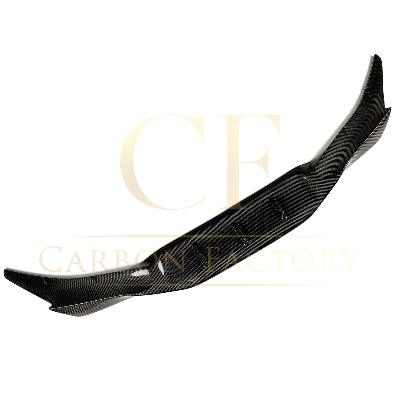 R Style Carbon Fibre Front Splitter for BMW F90 M5 Pre-LCI 17-20-Carbon Factory