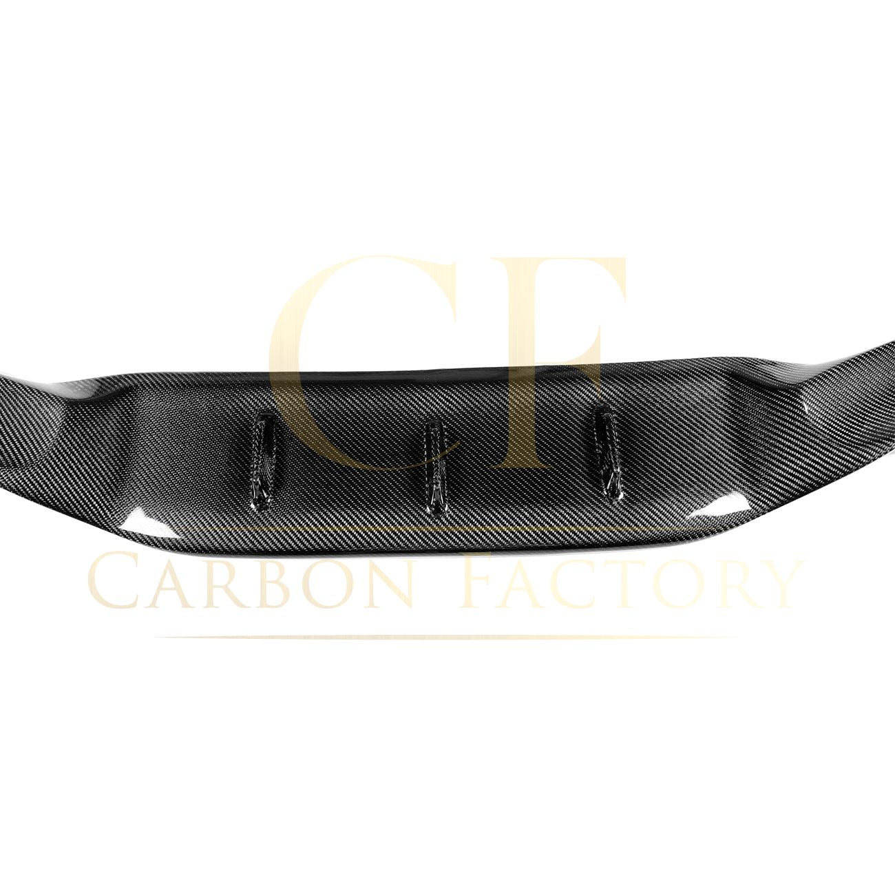 R Style Carbon Fibre Front Splitter for BMW F90 M5 Pre-LCI 17-20-Carbon Factory