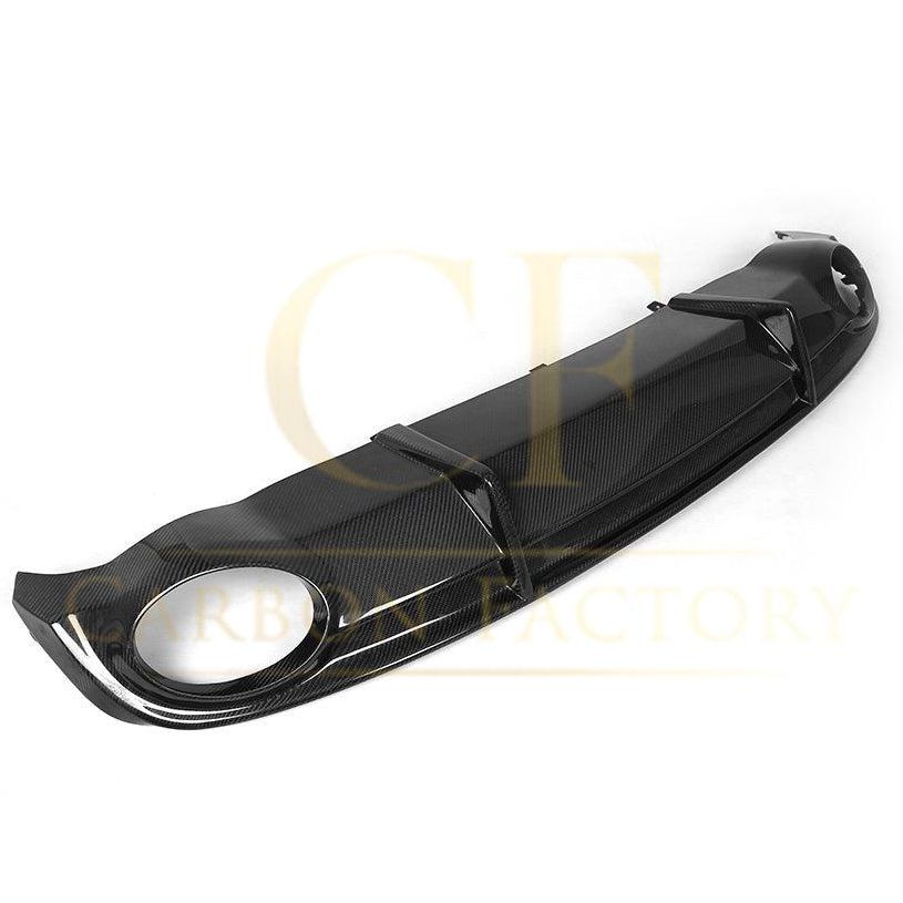 R Style Carbon Fibre Rear Diffuser for Audi 4G A7 S Line 10-14-Carbon Factory