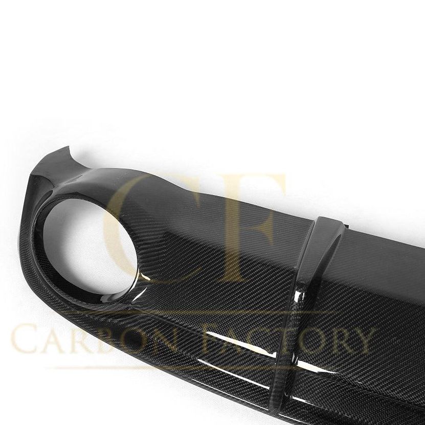 R Style Carbon Fibre Rear Diffuser for Audi 4G A7 S Line 10-14-Carbon Factory
