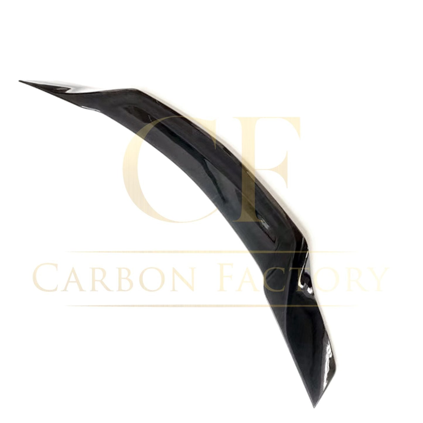 R Style Gloss Black Boot Spoiler for Mercedes Benz W204 C Class Saloon 07-14-Carbon Factory