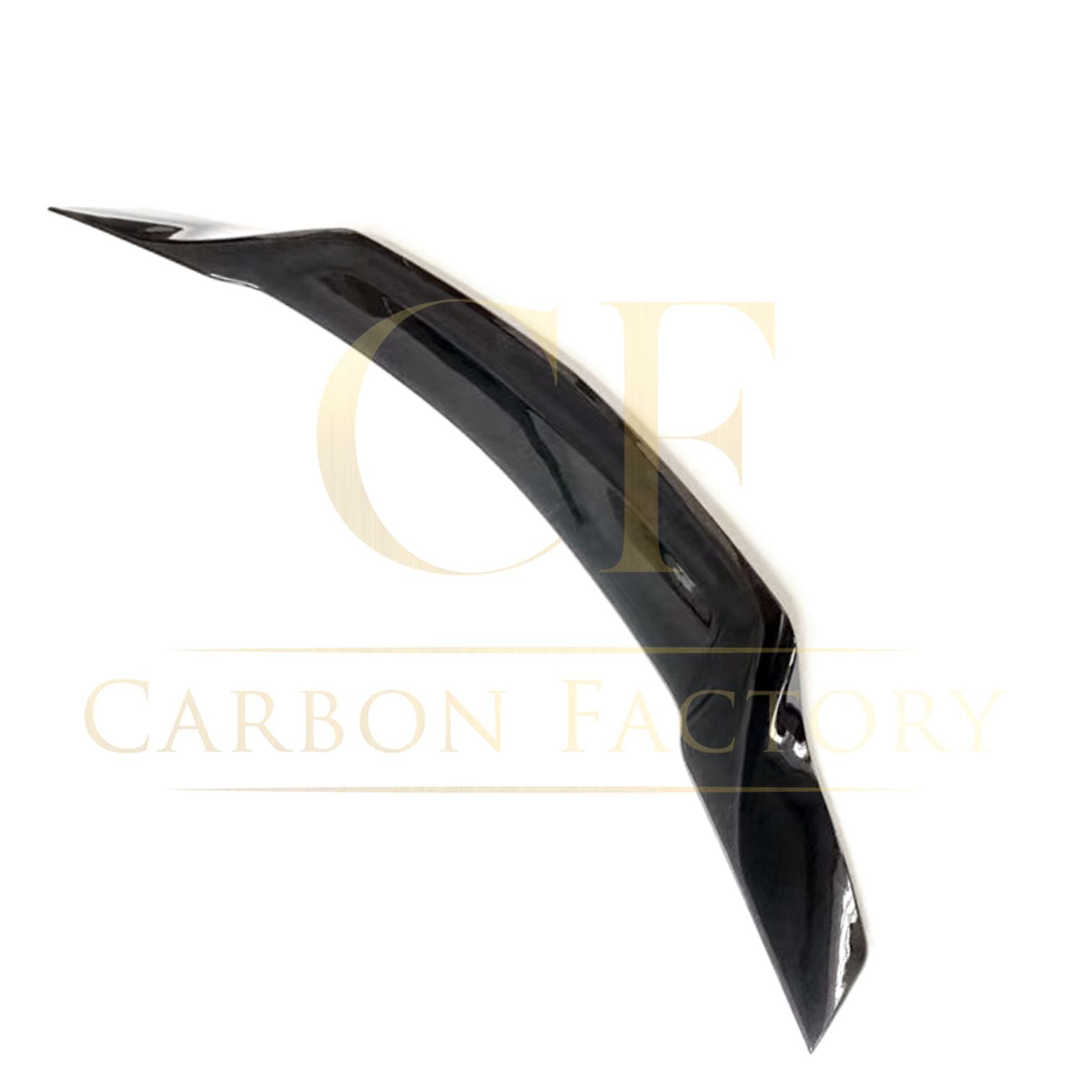 R Style Gloss Black Boot Spoiler for Mercedes Benz W204 C Class Saloon 07-14-Carbon Factory