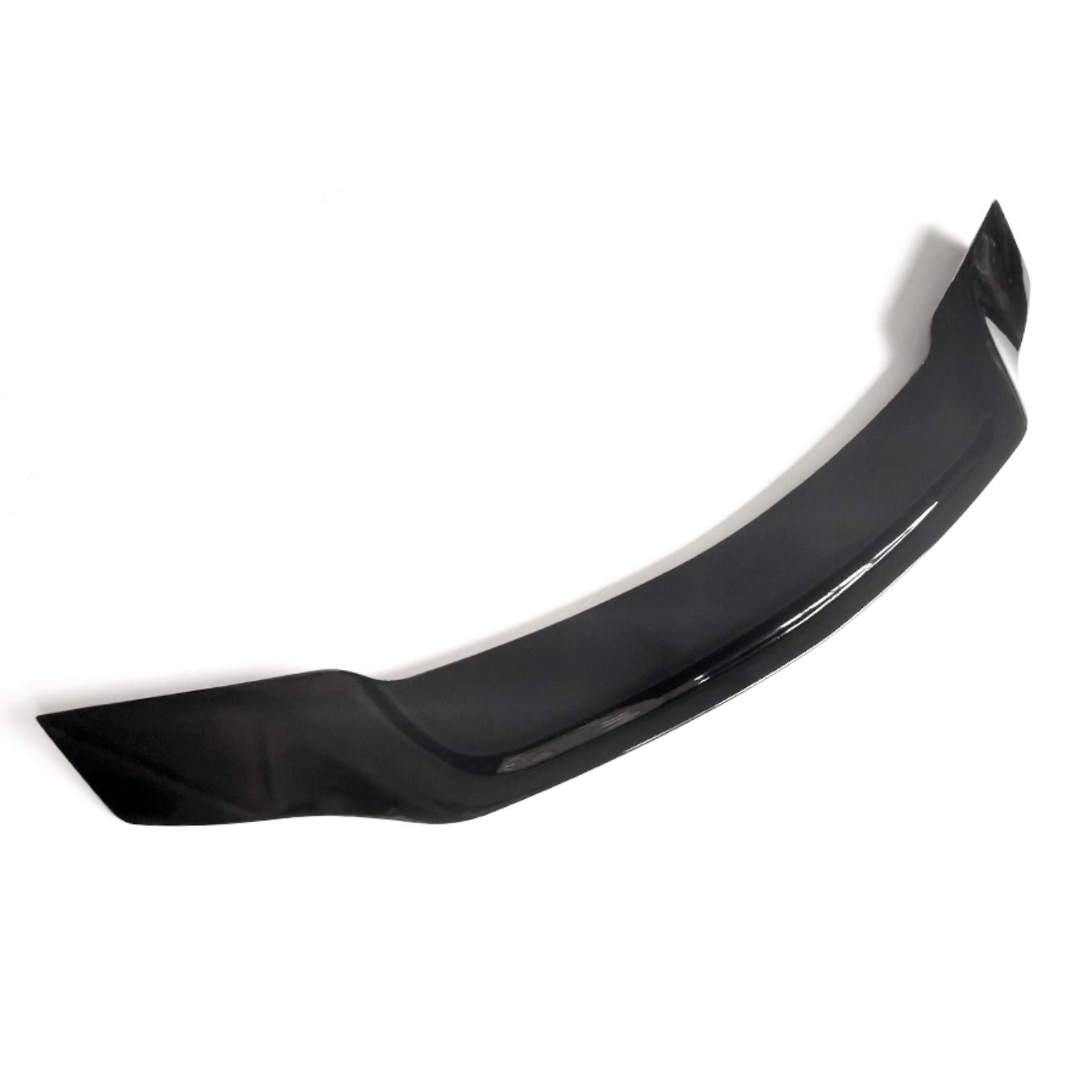 R Style Gloss Black Boot Spoiler for Mercedes Benz W204 C Class Saloon 07-14-Carbon Factory