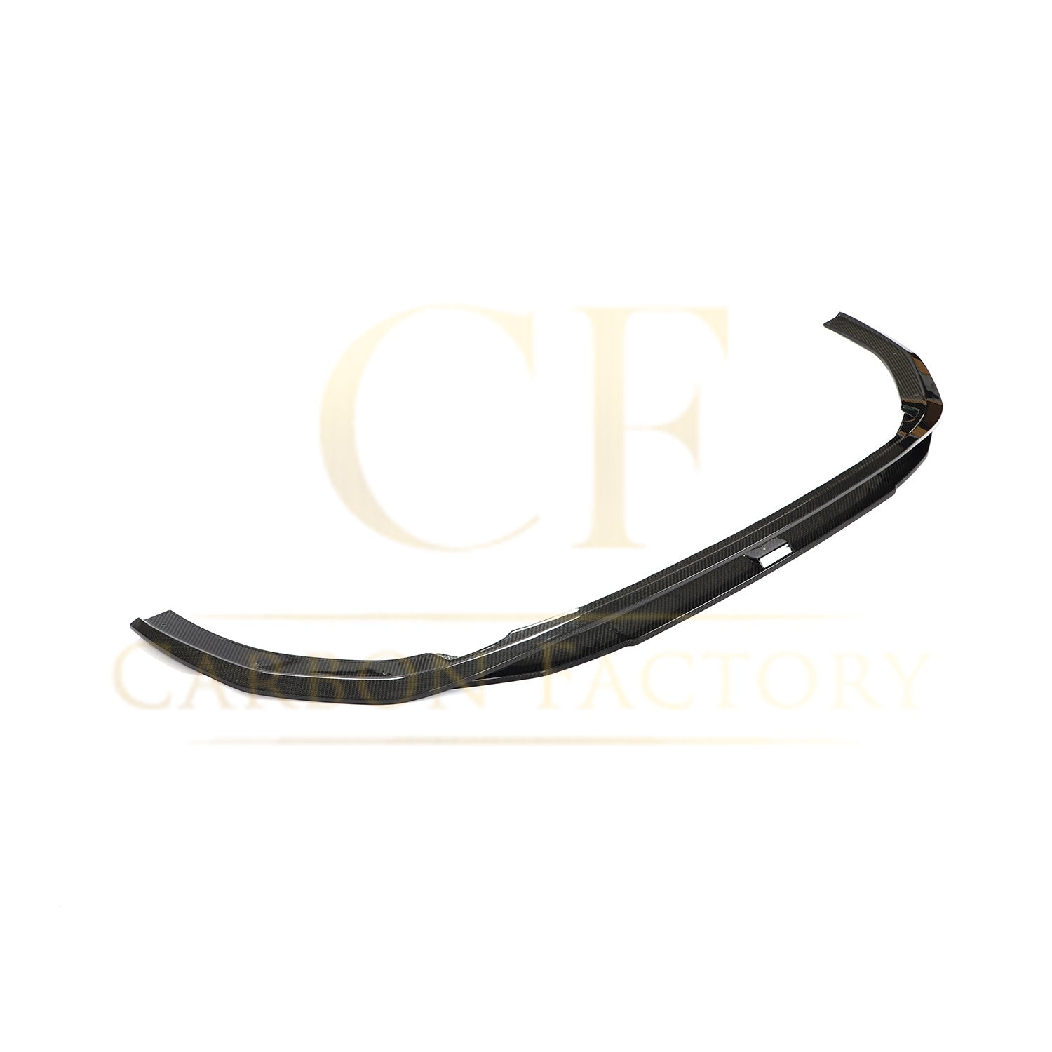 R Style Pre-Preg Carbon Fibre Front Splitter for Audi B9 RS4 18-20-Carbon Factory