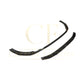 R Style Pre-Preg Carbon Fibre Front Splitter for Audi B9 RS4 19-22-Carbon Factory