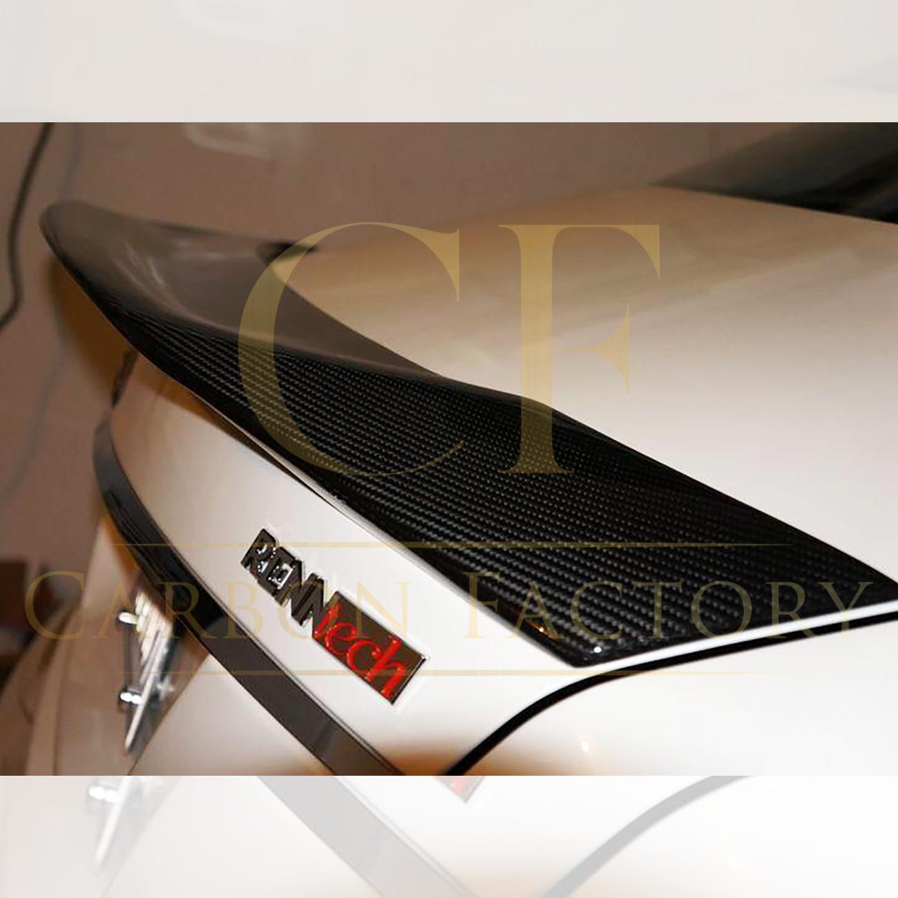 REN Style Carbon Fibre Boot Spoiler for Mercedes Benz C218 CLS 14-18-Carbon Factory