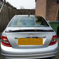REN Style Carbon Fibre Boot Spoiler for Mercedes Benz W204 C Class Saloon 07-14-Carbon Factory