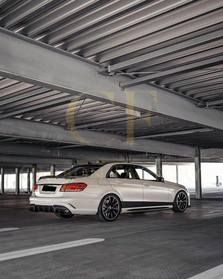 REN Style Carbon Fibre Boot Spoiler for Mercedes Benz W212 E Class Saloon 10-17-Carbon Factory