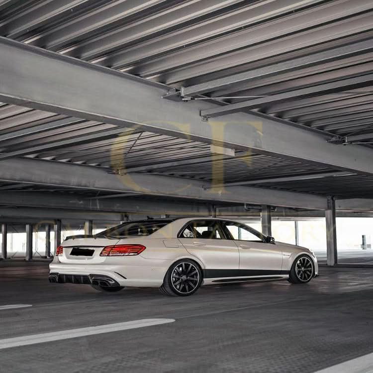REN Style Carbon Fibre Boot Spoiler for Mercedes Benz W212 E Class Saloon 10-17 - Carbon Factory