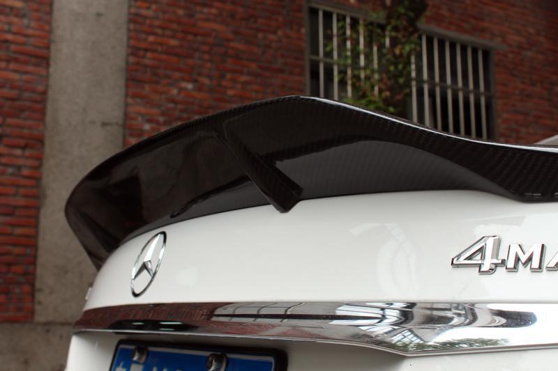 REN Style Carbon Fibre Boot Spoiler for Mercedes Benz W213 E Class Saloon 17-Present-Carbon Factory