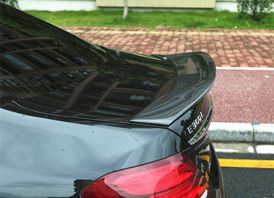 REN Style Carbon Fibre Boot Spoiler for Mercedes Benz W213 E Class Saloon 17-Present-Carbon Factory