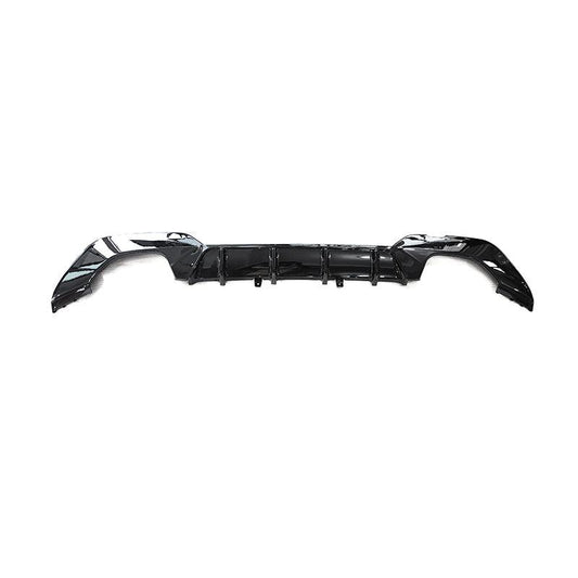 RK Style Gloss Black Rear Diffuser Quad Exhaust for BMW 3 Series G20 G21 Pre-LCI 19-22-Carbon Factory