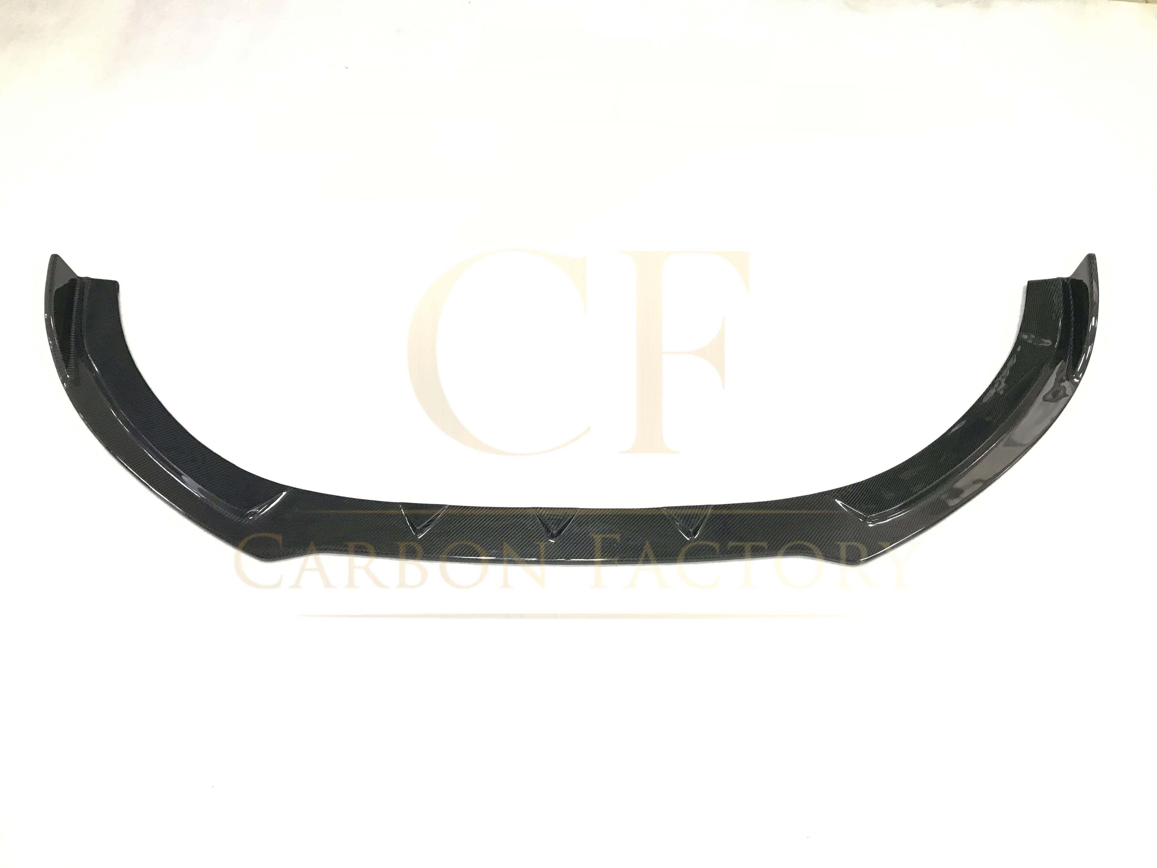 RS Style Carbon Fibre Front Splitter for Audi A3 Saloon Non S Line 16-19 - Carbon Factory