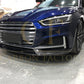 RS Style Carbon Fibre Front Splitter for Audi B9 A5 S Line & S5 17-19-Carbon Factory