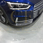 RS Style Carbon Fibre Front Splitter for Audi B9 A5 S Line & S5 17-19-Carbon Factory