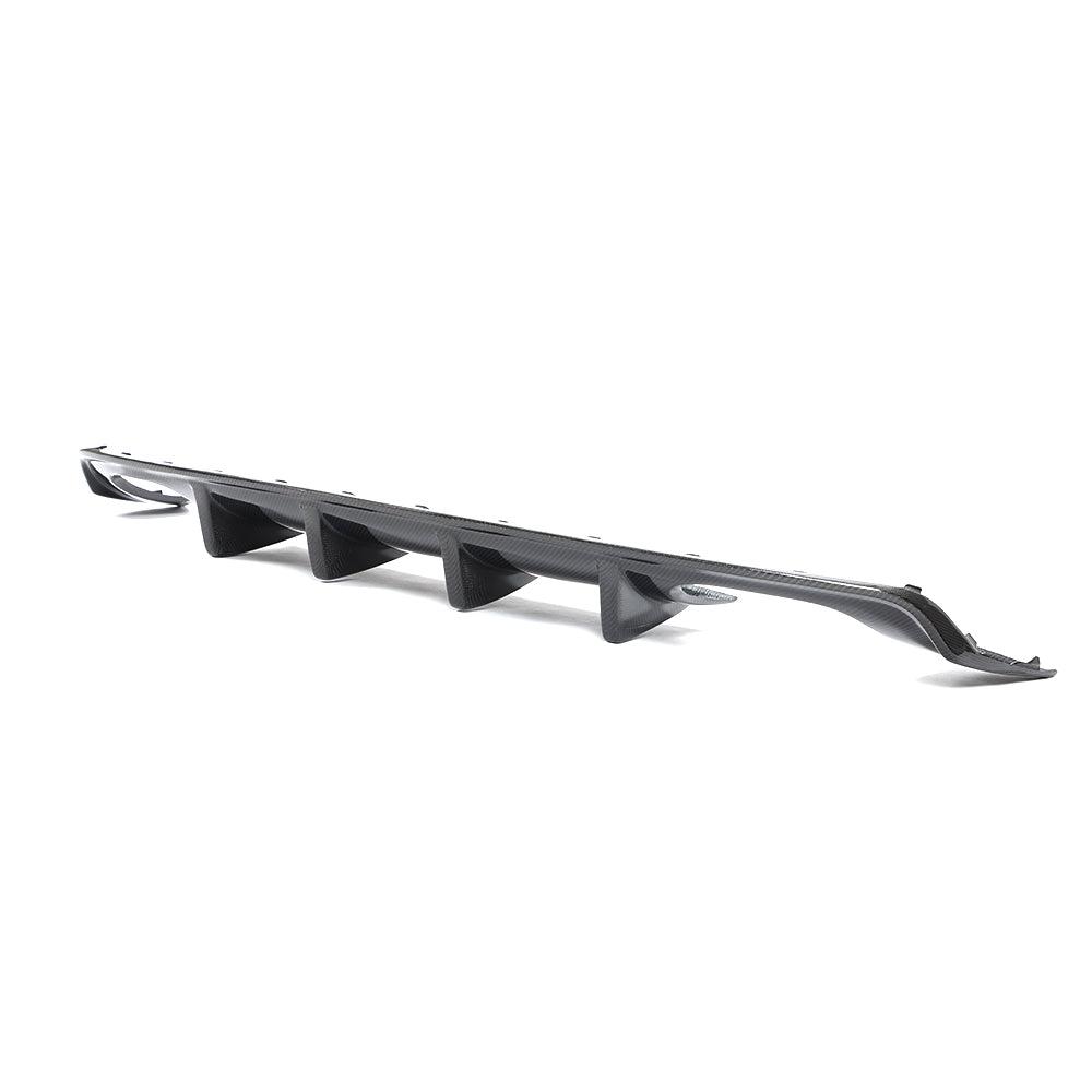 RS Style Carbon Fibre Rear Diffuser for Audi A3 S Line S3 Saloon 13-15-Carbon Factory
