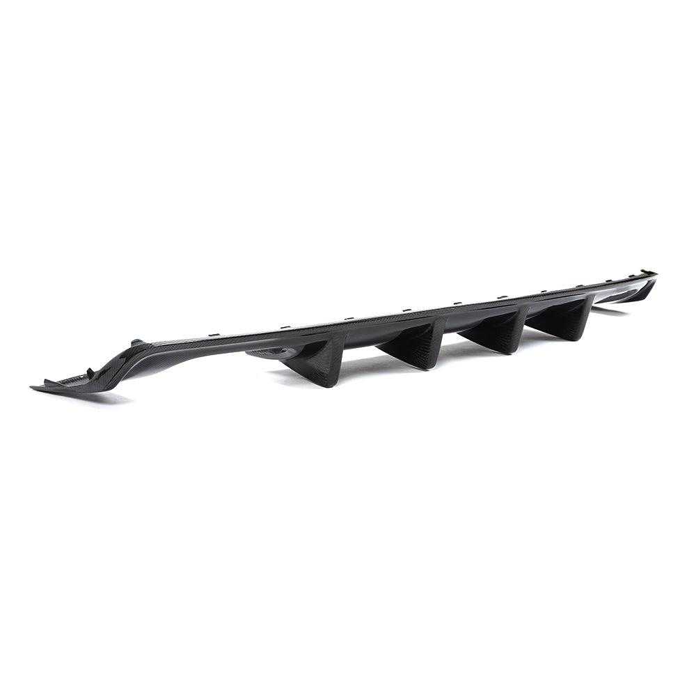 RS Style Carbon Fibre Rear Diffuser for Audi A3 S Line S3 Saloon 13-15-Carbon Factory