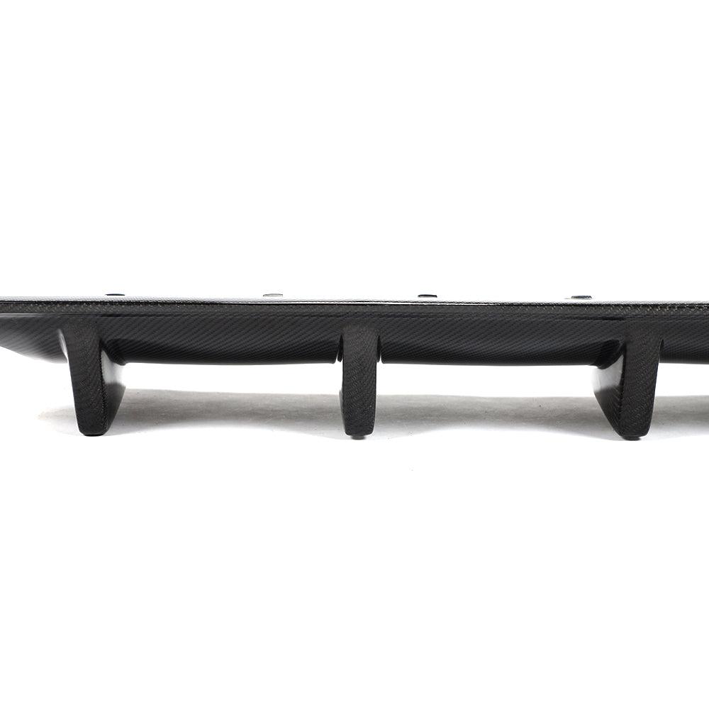 RS Style Carbon Fibre Rear Diffuser for Audi A3 S Line S3 Saloon 13-15-Carbon Factory