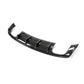 RS Style Carbon Fibre Rear Diffuser for Audi A3 S Line S3 Saloon 13-15-Carbon Factory