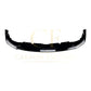 RS Style Gloss Black Front Splitter for BMW F40 1 Series 19-24-Carbon Factory