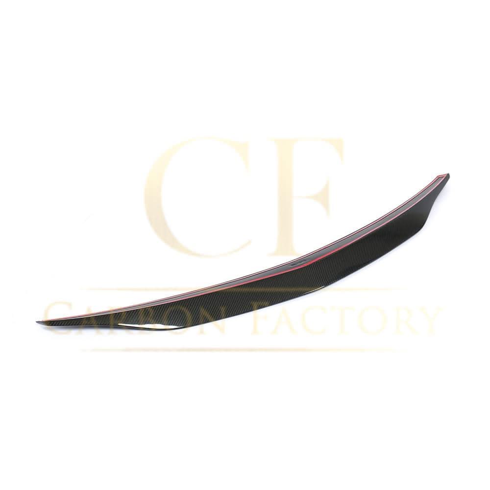 RT Style Carbon Fibre Boot Spoiler for Mercedes Benz C207 E Class Coupe 10-17 - Carbon Factory