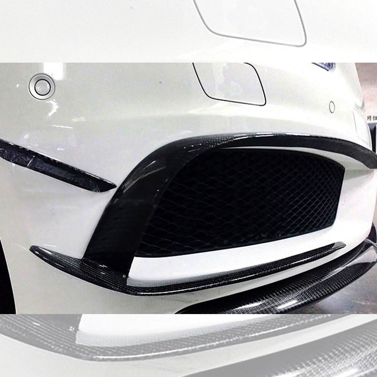RZ Style Carbon Fibre Canards (6 Pieces) for Mercedes Benz W176 A Class 12-15 - Carbon Factory