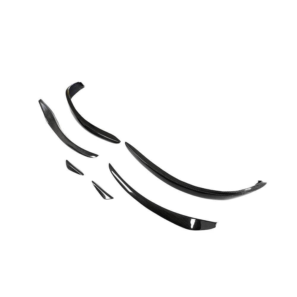 RZ Style Carbon Fibre Canards (6 Pieces) for Mercedes Benz W176 A Class 12-15 - Carbon Factory